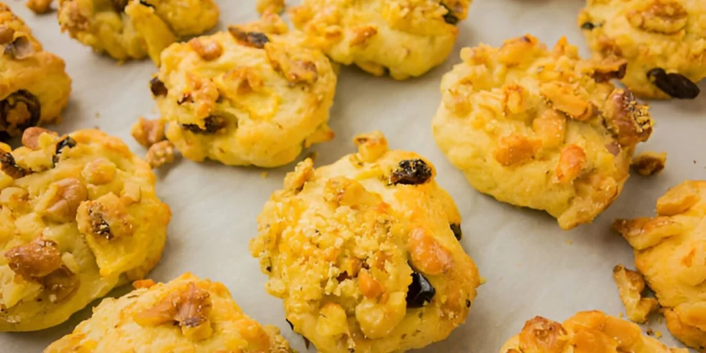 Close-up of a warm, gooey Crumbl chocolate chip cookie with melted chocolate chips